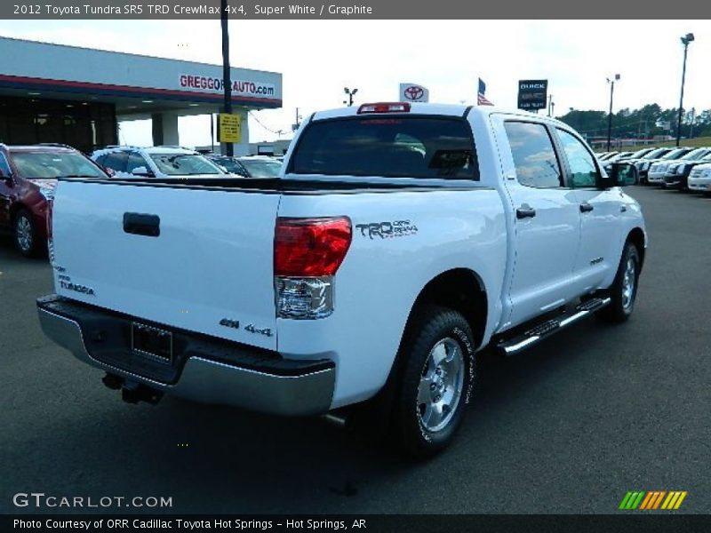 Super White / Graphite 2012 Toyota Tundra SR5 TRD CrewMax 4x4
