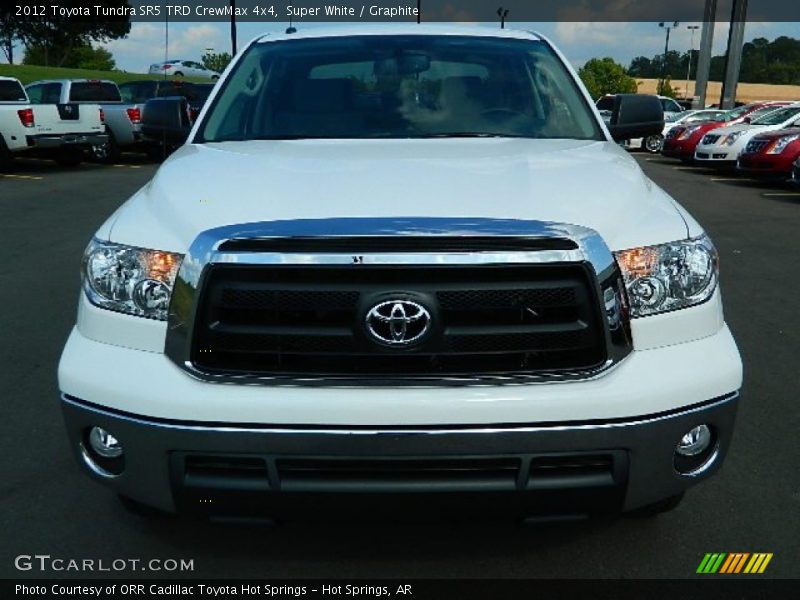 Super White / Graphite 2012 Toyota Tundra SR5 TRD CrewMax 4x4