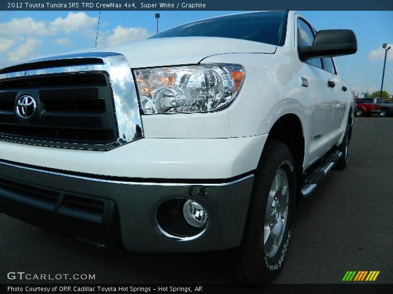 Super White / Graphite 2012 Toyota Tundra SR5 TRD CrewMax 4x4