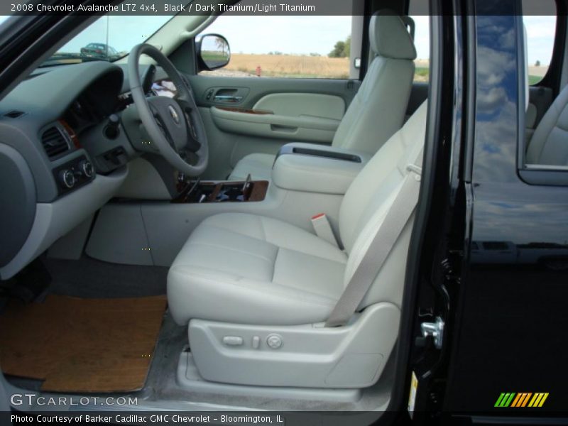 Black / Dark Titanium/Light Titanium 2008 Chevrolet Avalanche LTZ 4x4