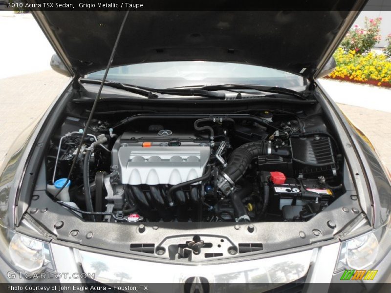 Grigio Metallic / Taupe 2010 Acura TSX Sedan