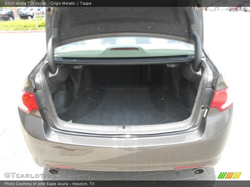 Grigio Metallic / Taupe 2010 Acura TSX Sedan