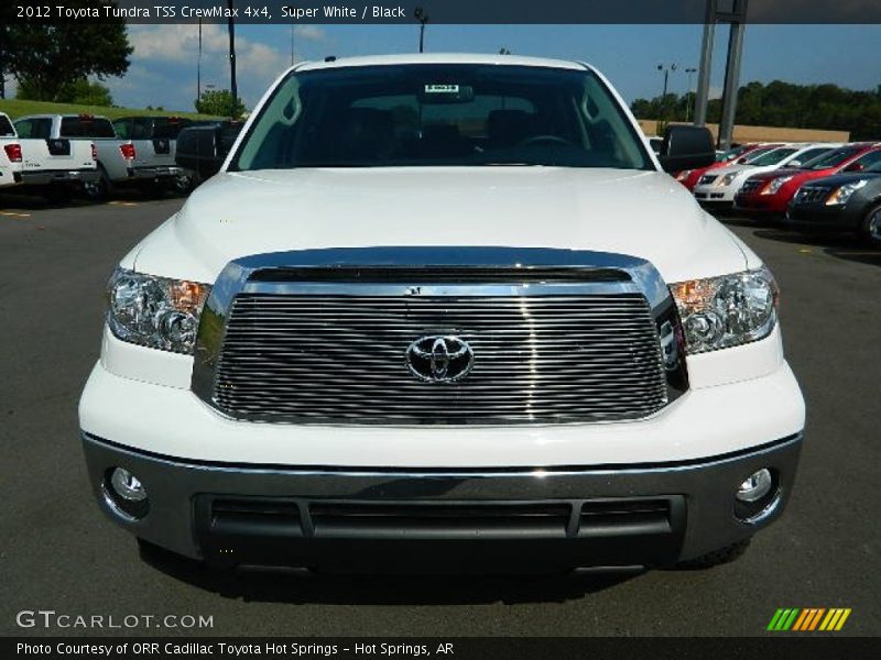 Super White / Black 2012 Toyota Tundra TSS CrewMax 4x4