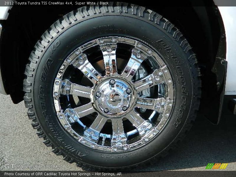 Super White / Black 2012 Toyota Tundra TSS CrewMax 4x4
