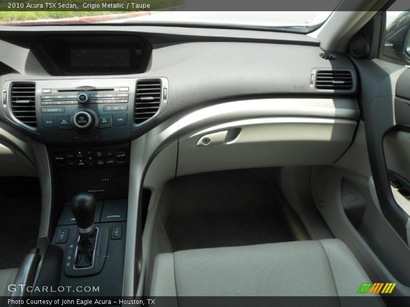 Grigio Metallic / Taupe 2010 Acura TSX Sedan