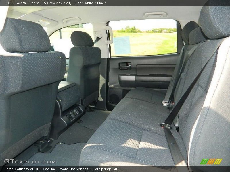 Super White / Black 2012 Toyota Tundra TSS CrewMax 4x4