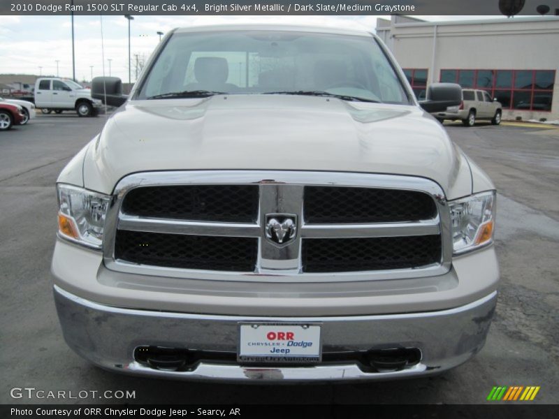 Bright Silver Metallic / Dark Slate/Medium Graystone 2010 Dodge Ram 1500 SLT Regular Cab 4x4