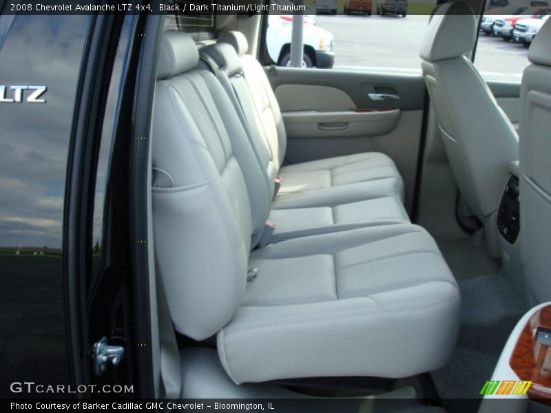 Black / Dark Titanium/Light Titanium 2008 Chevrolet Avalanche LTZ 4x4