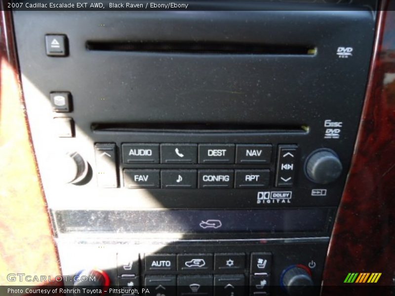 Black Raven / Ebony/Ebony 2007 Cadillac Escalade EXT AWD
