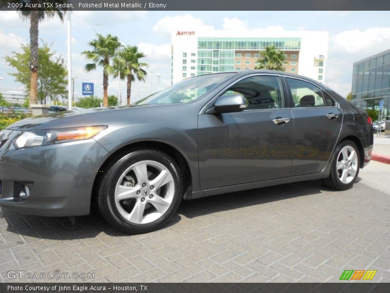 Polished Metal Metallic / Ebony 2009 Acura TSX Sedan