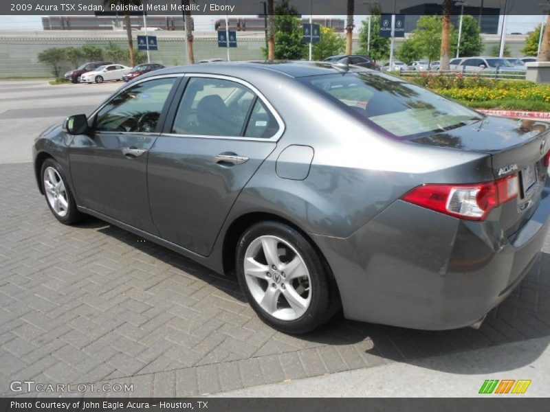 Polished Metal Metallic / Ebony 2009 Acura TSX Sedan