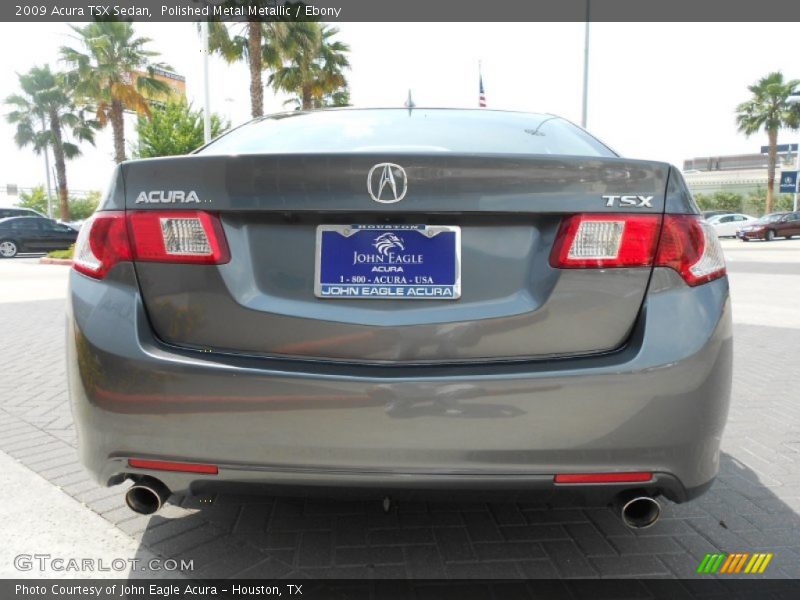 Polished Metal Metallic / Ebony 2009 Acura TSX Sedan