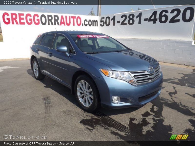 Tropical Sea Metallic / Ivory 2009 Toyota Venza I4