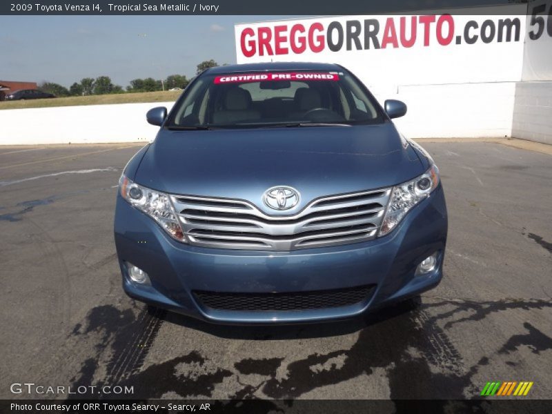 Tropical Sea Metallic / Ivory 2009 Toyota Venza I4