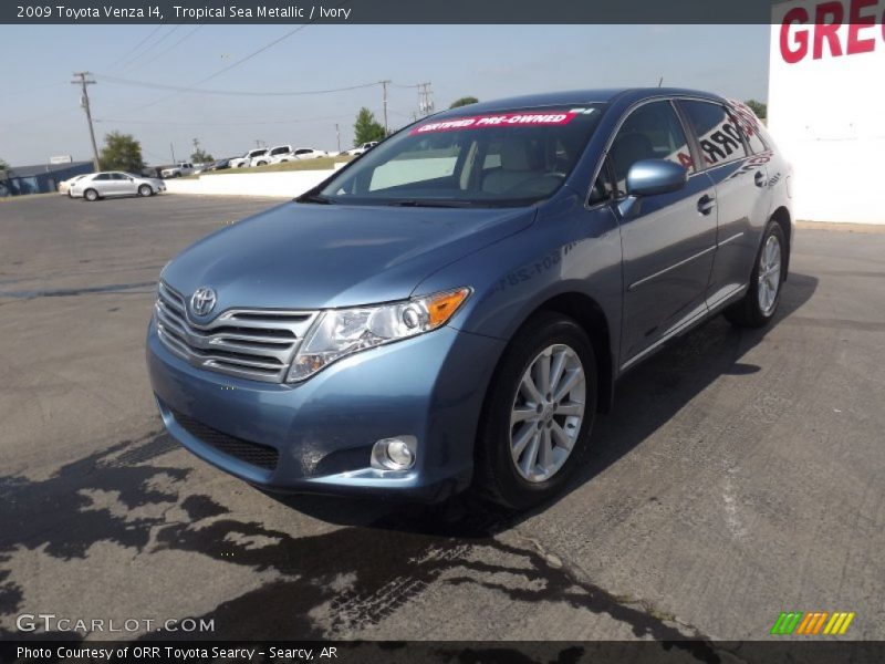 Tropical Sea Metallic / Ivory 2009 Toyota Venza I4