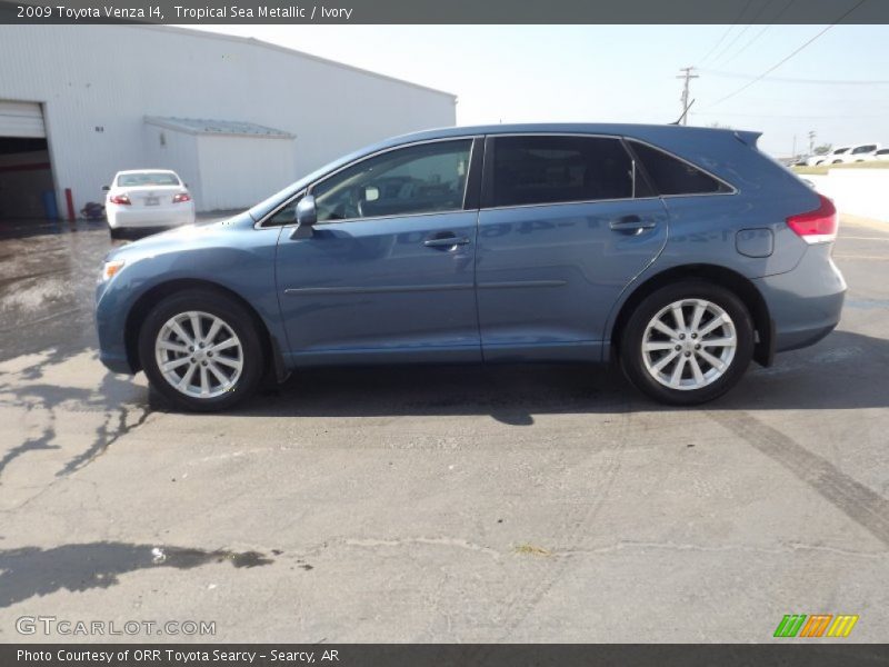 Tropical Sea Metallic / Ivory 2009 Toyota Venza I4