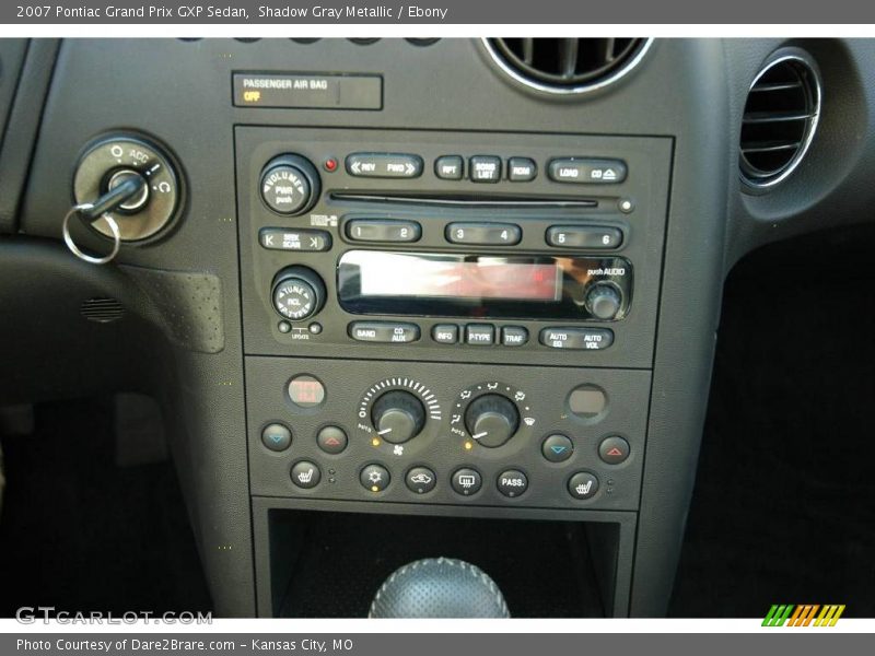 Shadow Gray Metallic / Ebony 2007 Pontiac Grand Prix GXP Sedan