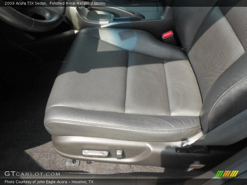 Polished Metal Metallic / Ebony 2009 Acura TSX Sedan