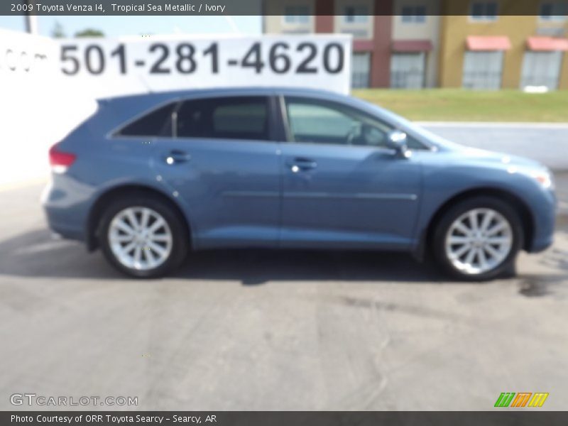 Tropical Sea Metallic / Ivory 2009 Toyota Venza I4