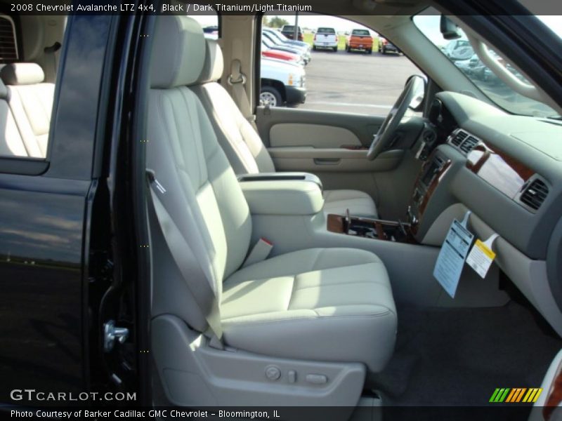 Black / Dark Titanium/Light Titanium 2008 Chevrolet Avalanche LTZ 4x4