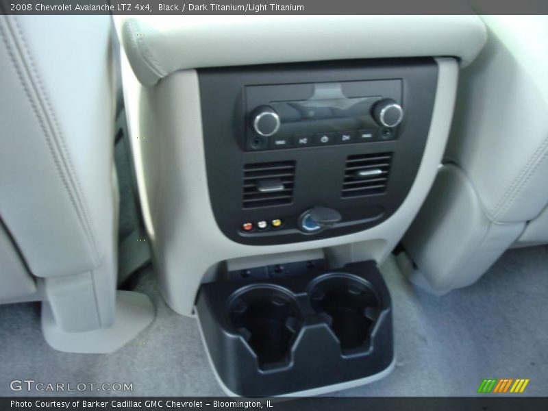 Black / Dark Titanium/Light Titanium 2008 Chevrolet Avalanche LTZ 4x4