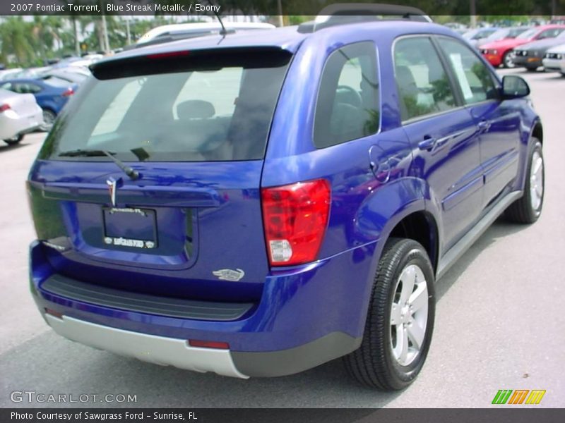 Blue Streak Metallic / Ebony 2007 Pontiac Torrent
