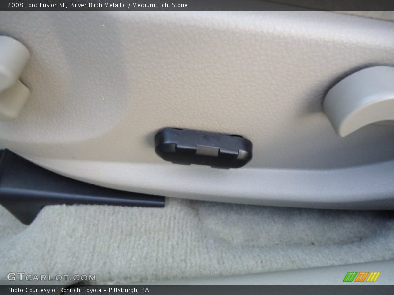Silver Birch Metallic / Medium Light Stone 2008 Ford Fusion SE