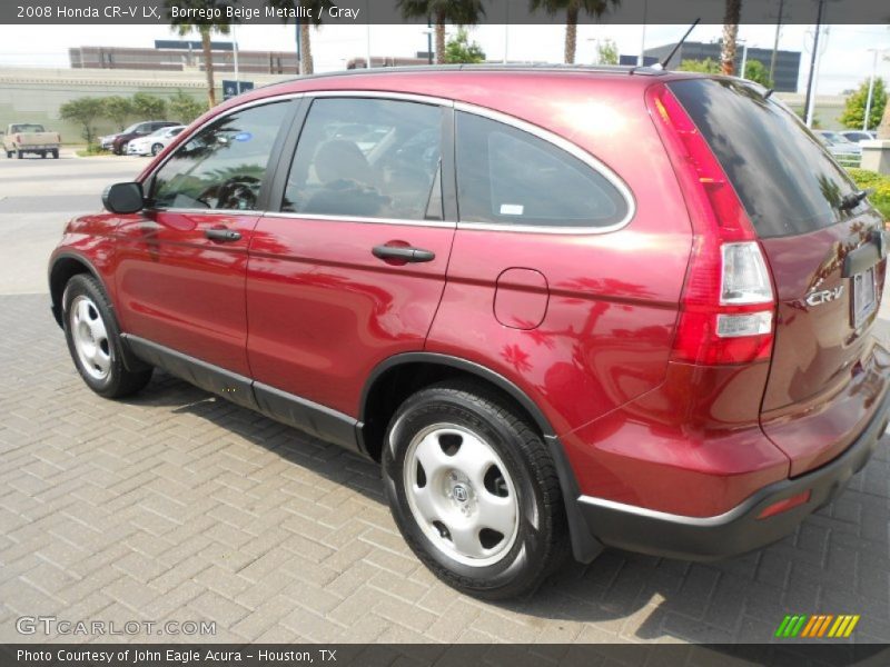 Borrego Beige Metallic / Gray 2008 Honda CR-V LX