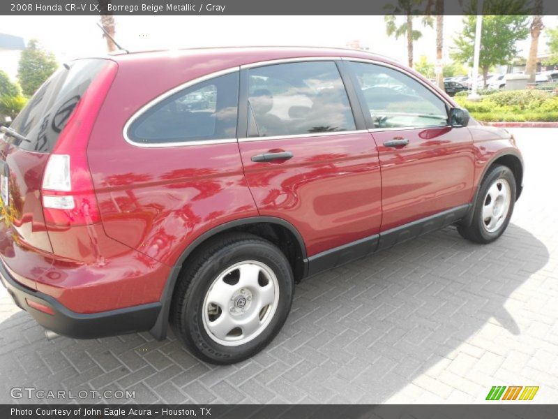 Borrego Beige Metallic / Gray 2008 Honda CR-V LX