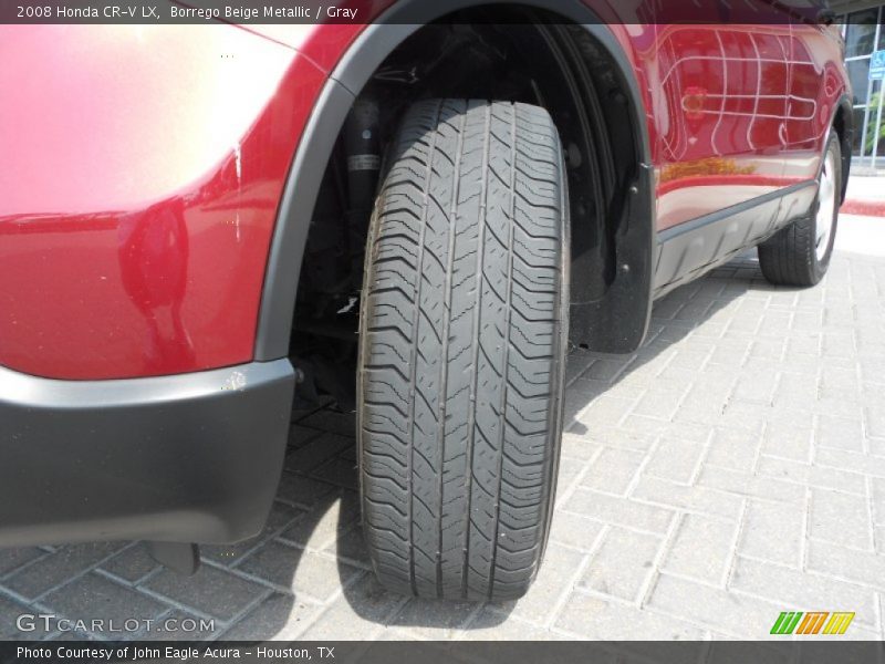 Borrego Beige Metallic / Gray 2008 Honda CR-V LX
