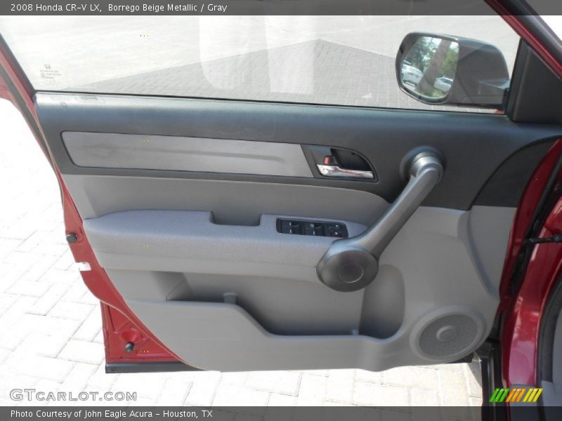 Borrego Beige Metallic / Gray 2008 Honda CR-V LX