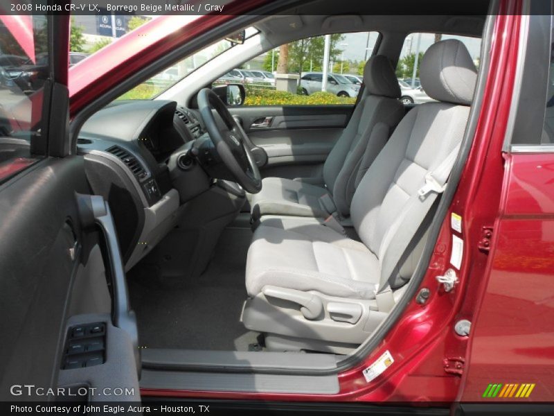 Borrego Beige Metallic / Gray 2008 Honda CR-V LX
