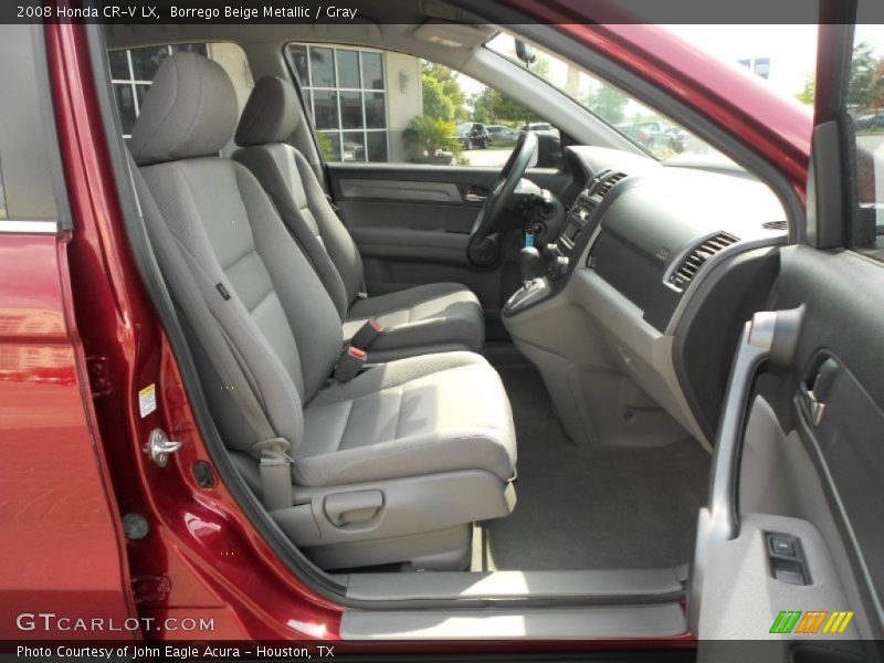 Borrego Beige Metallic / Gray 2008 Honda CR-V LX