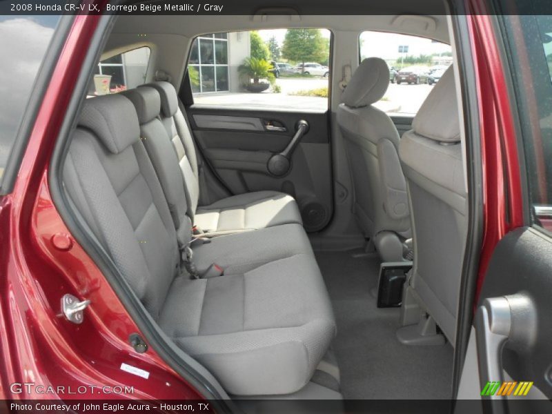 Borrego Beige Metallic / Gray 2008 Honda CR-V LX