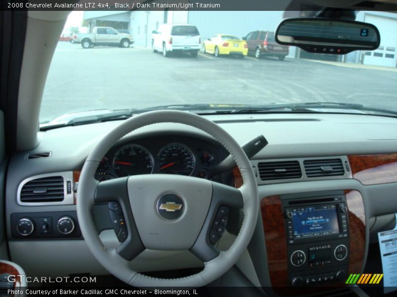 Black / Dark Titanium/Light Titanium 2008 Chevrolet Avalanche LTZ 4x4