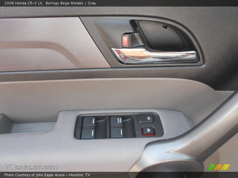 Borrego Beige Metallic / Gray 2008 Honda CR-V LX