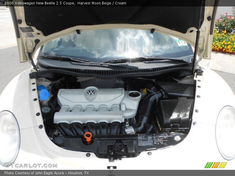  2006 New Beetle 2.5 Coupe Engine - 2.5L DOHC 20V Inline 5 Cylinder