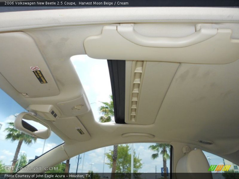 Sunroof of 2006 New Beetle 2.5 Coupe