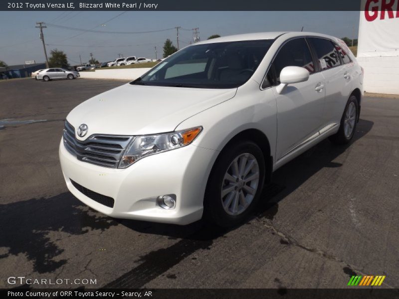 Blizzard White Pearl / Ivory 2012 Toyota Venza LE