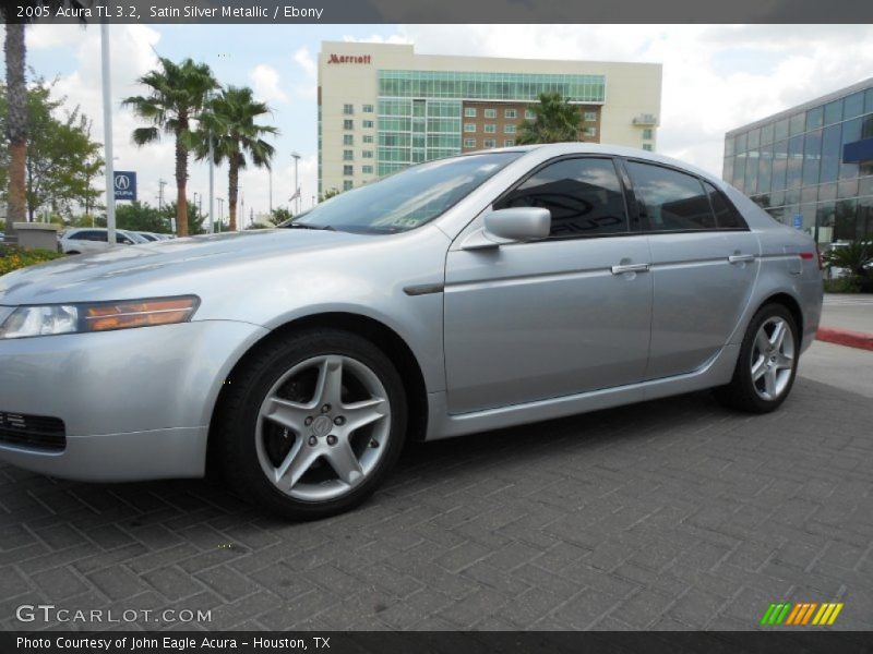 Satin Silver Metallic / Ebony 2005 Acura TL 3.2