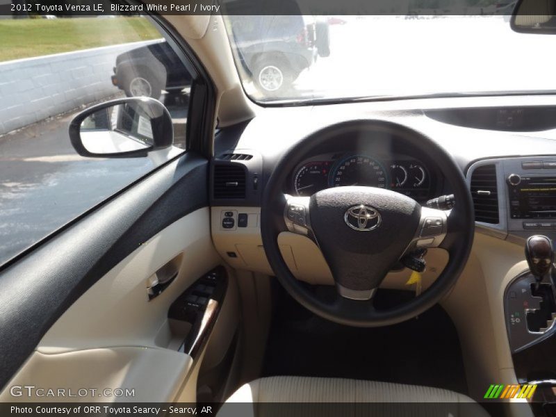 Blizzard White Pearl / Ivory 2012 Toyota Venza LE