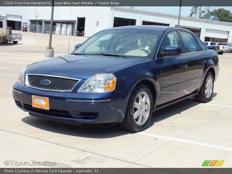 Dark Blue Pearl Metallic / Pebble Beige 2005 Ford Five Hundred SE