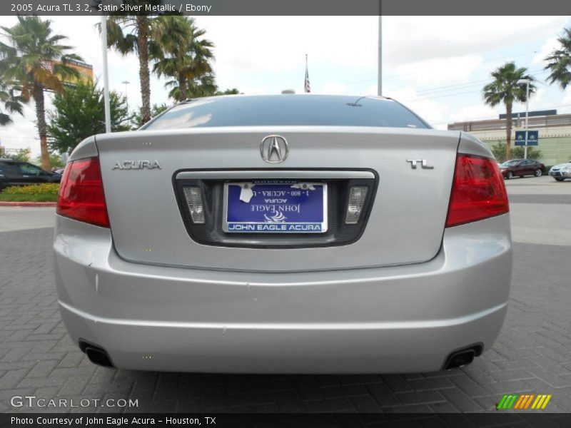 Satin Silver Metallic / Ebony 2005 Acura TL 3.2