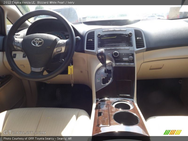 Blizzard White Pearl / Ivory 2012 Toyota Venza LE