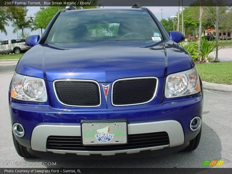 Blue Streak Metallic / Ebony 2007 Pontiac Torrent