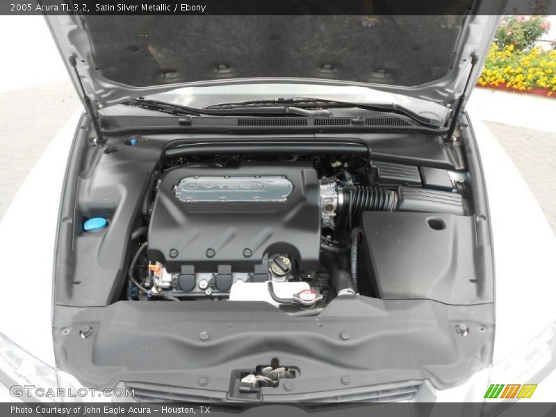 Satin Silver Metallic / Ebony 2005 Acura TL 3.2