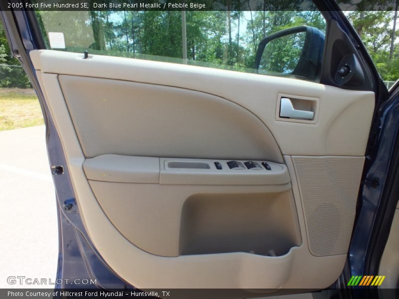 Dark Blue Pearl Metallic / Pebble Beige 2005 Ford Five Hundred SE