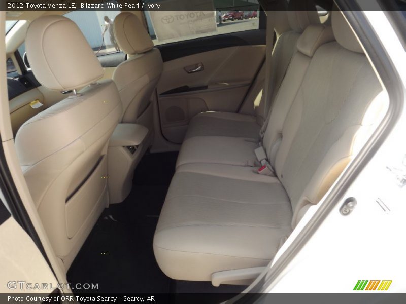 Blizzard White Pearl / Ivory 2012 Toyota Venza LE
