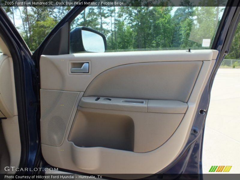 Dark Blue Pearl Metallic / Pebble Beige 2005 Ford Five Hundred SE