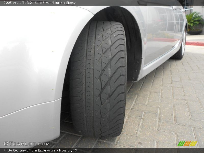 Satin Silver Metallic / Ebony 2005 Acura TL 3.2